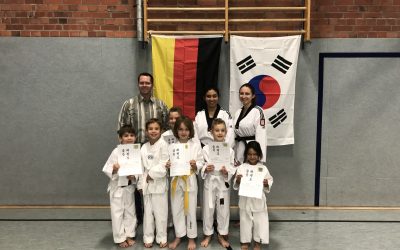 Kleine Kampfsportler ganz groß